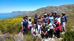 Group trek of the mcsa and students